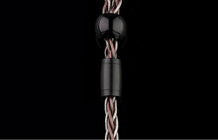 ขาย BGVP Silver foil สายหูฟัง OCC + silver foil สายถัก 8 แกน ระดับ 6N