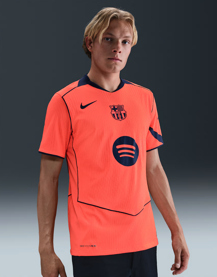 เสื้อบาร์เซโลน่า 2025 2026 ชุดที่3 รุ่นนักเตะ Third Dri-FIT ADV Match ของแท้