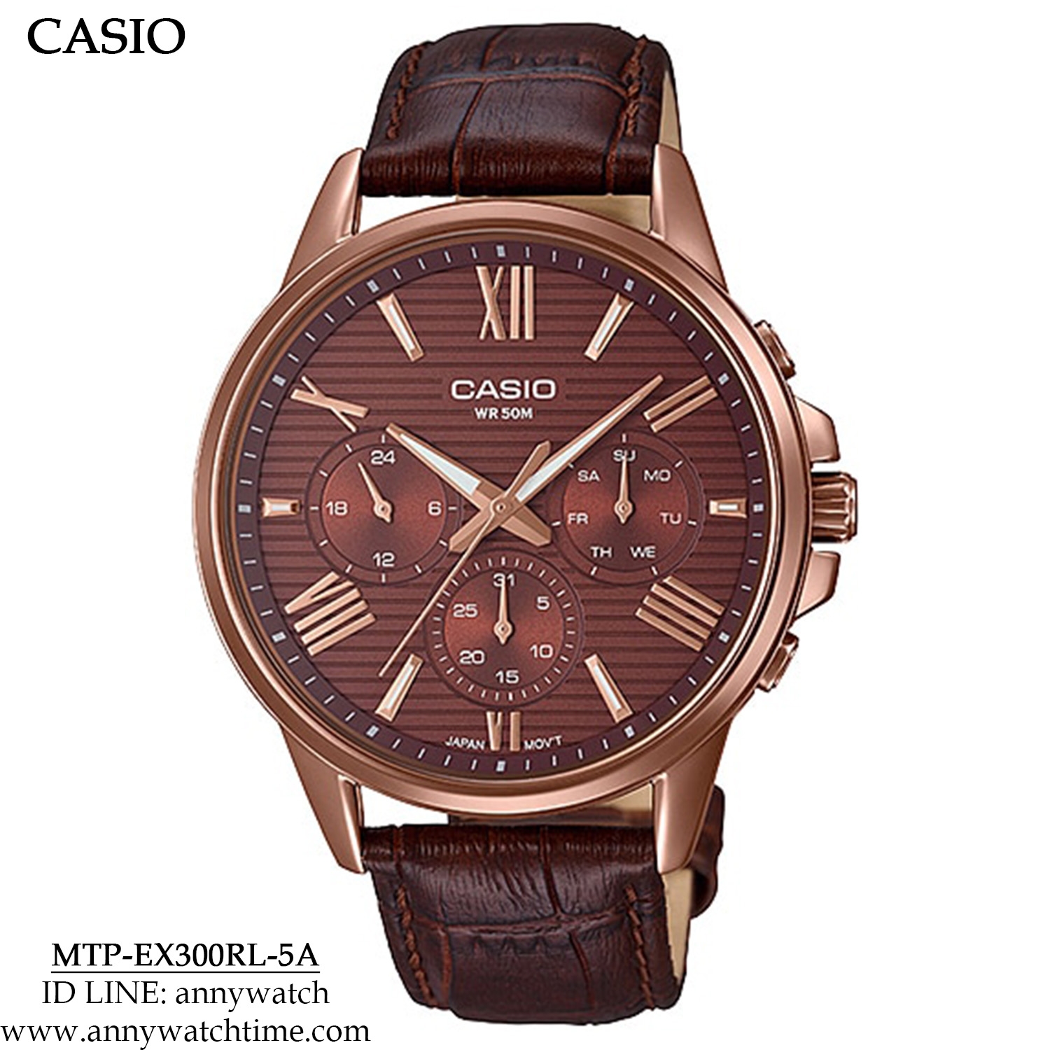 CASIO MTP-EX300RL-5A