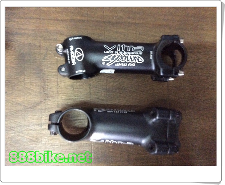 “VITRA” คอ MTB อัลลอย “วิทตร้า” ST-M211, O.V. 31.8MM, ยาว 60,80,90,100MM, สีดำ,ขาว