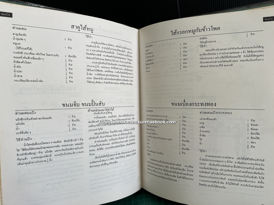 กับข้าวรัตนโกสินทร์ ๒๕๒๕ ( ฉบับพิมพ์ครั้งแรก )