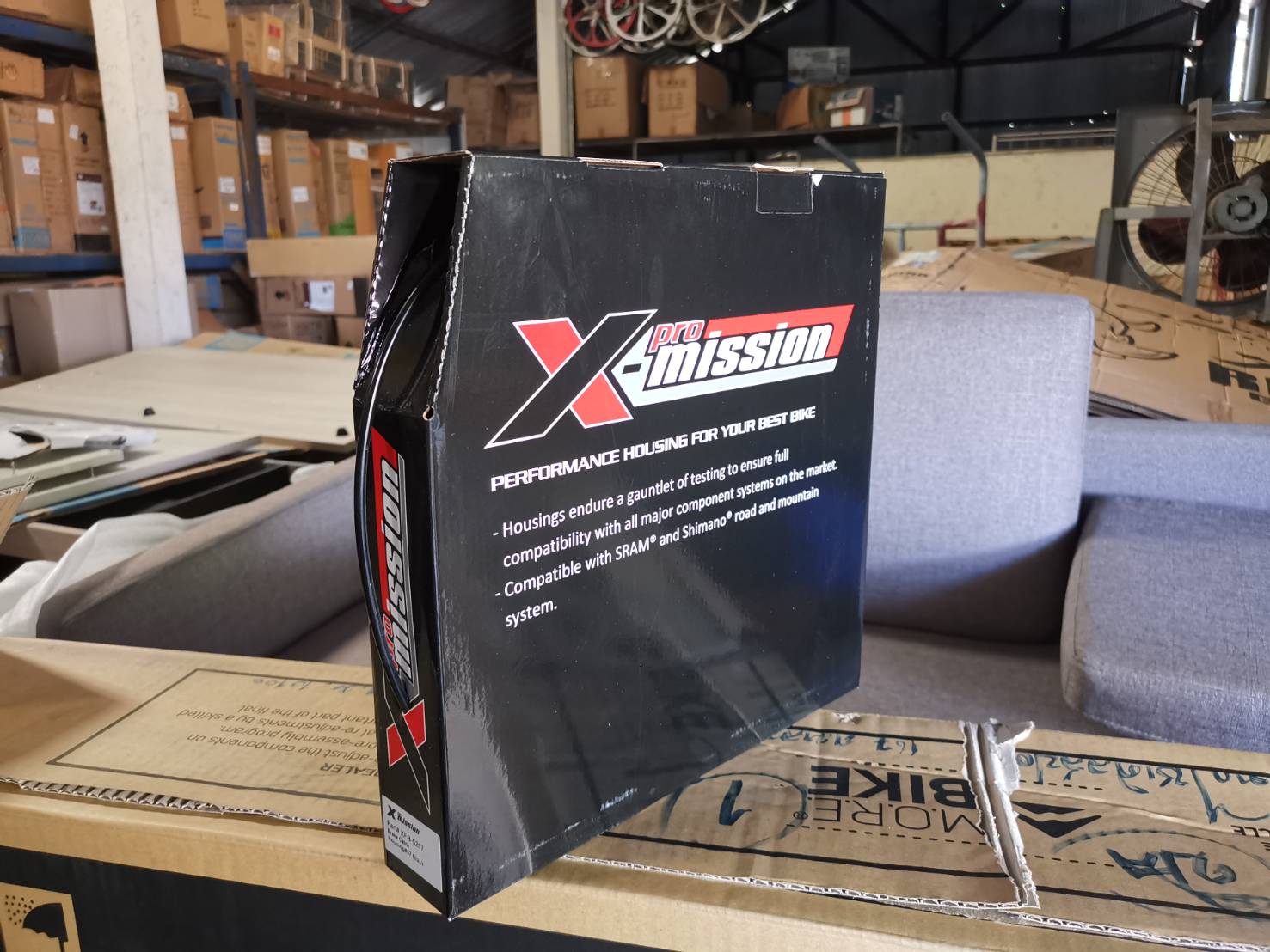 ปลอกนอกสายเบรค X-Mission Pro, XFB-5207, BRAKE Cable Housing 5mmx50M/ 1กล่อง