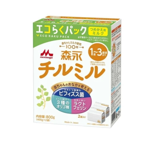 นมผงชิรุมิรุแบบถุงเติม Morinaga Chirumiru Refill Ecopack 800grams