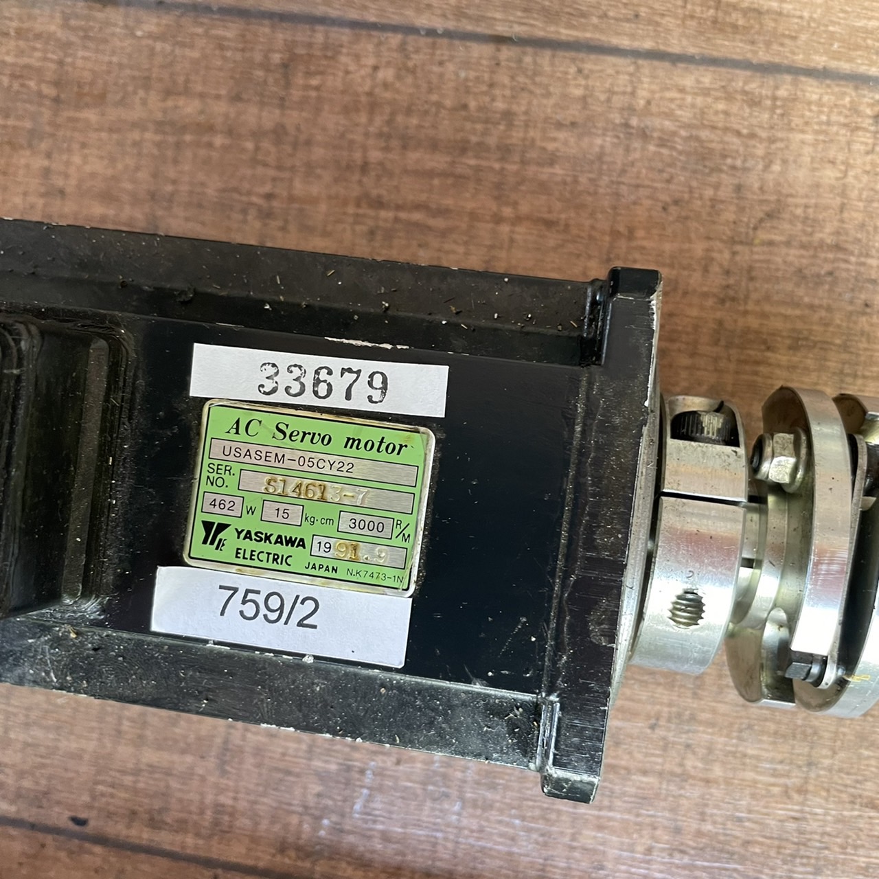 USASEM-05CY22 SERVO MOTOR " YASKAWA "