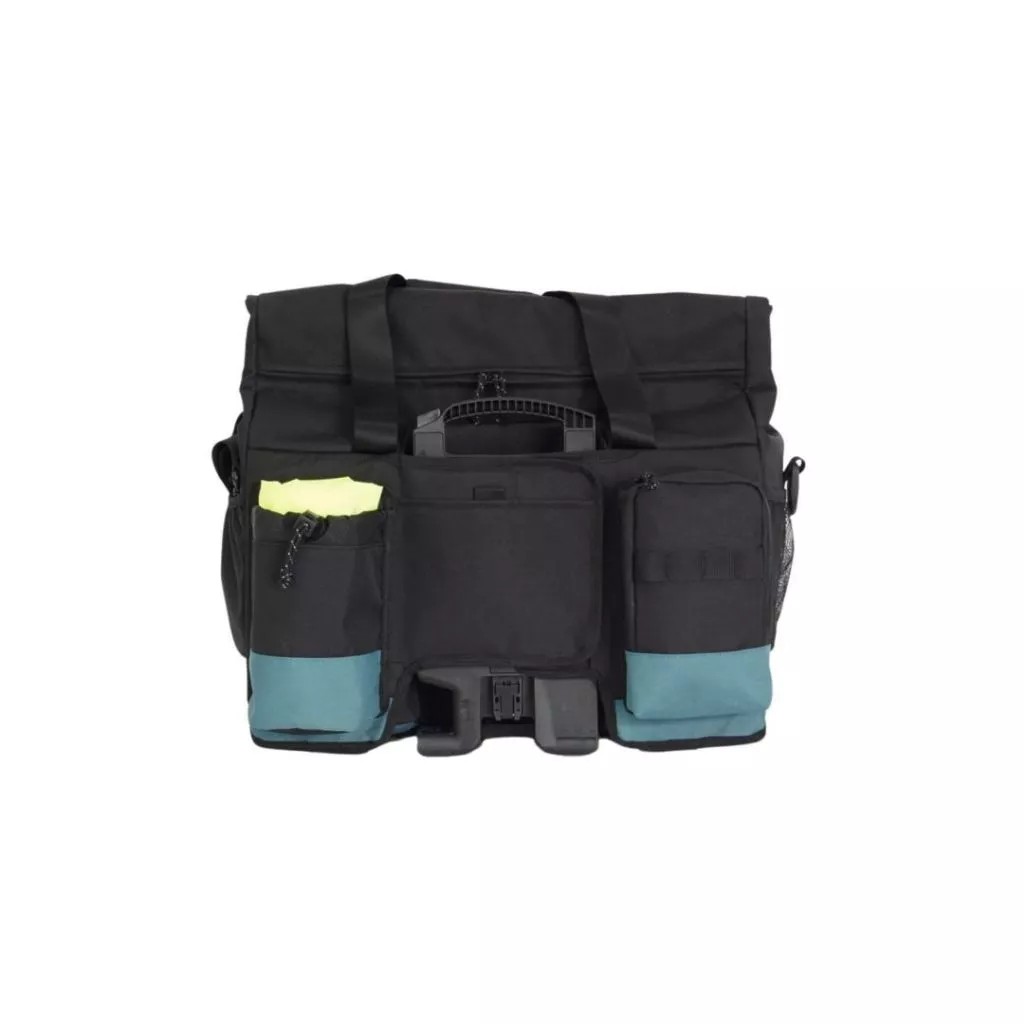 VINCITA B208B-E กระเป๋าสำหรับ Brompton Electric | Voyage Atlas-E Bag | กันน้ำ + ใส่แล็ปท็อปได้ | 23L ขยายความสูงได้ | สีดำ เทา น้ำตาล เขียว ฟ้า