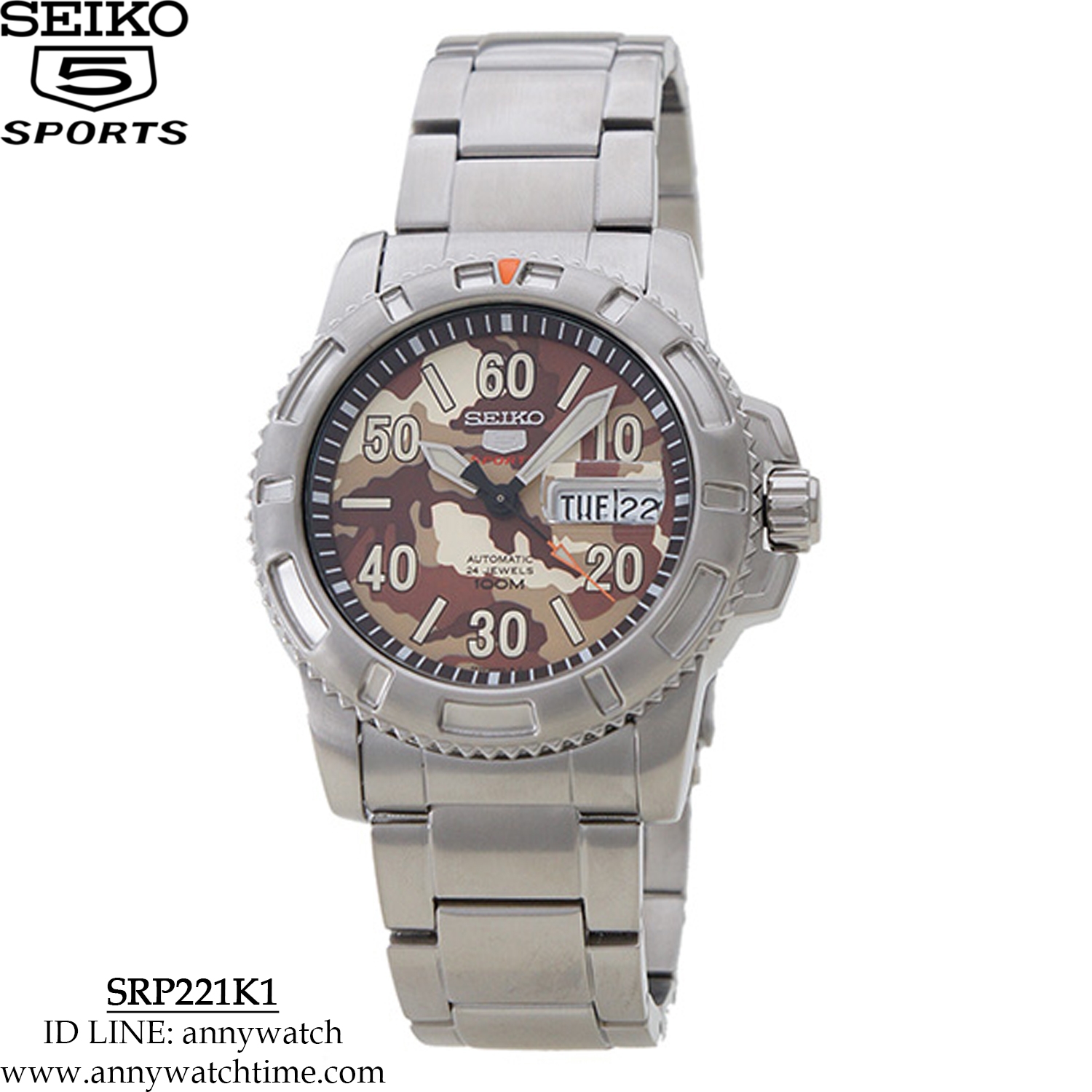 SEIKO SRP221K1