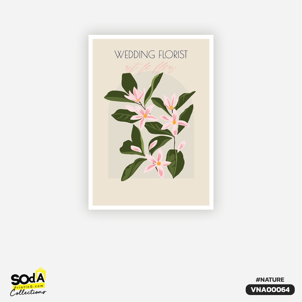 ภาพตกแต่งบ้านสำเร็จรูป Vintage Flower VNA00064 #SOdAcollection #ภาพตกแต่งบ้านสไตล์ธรรมชาติ #ธรรมชาติ #NATURE