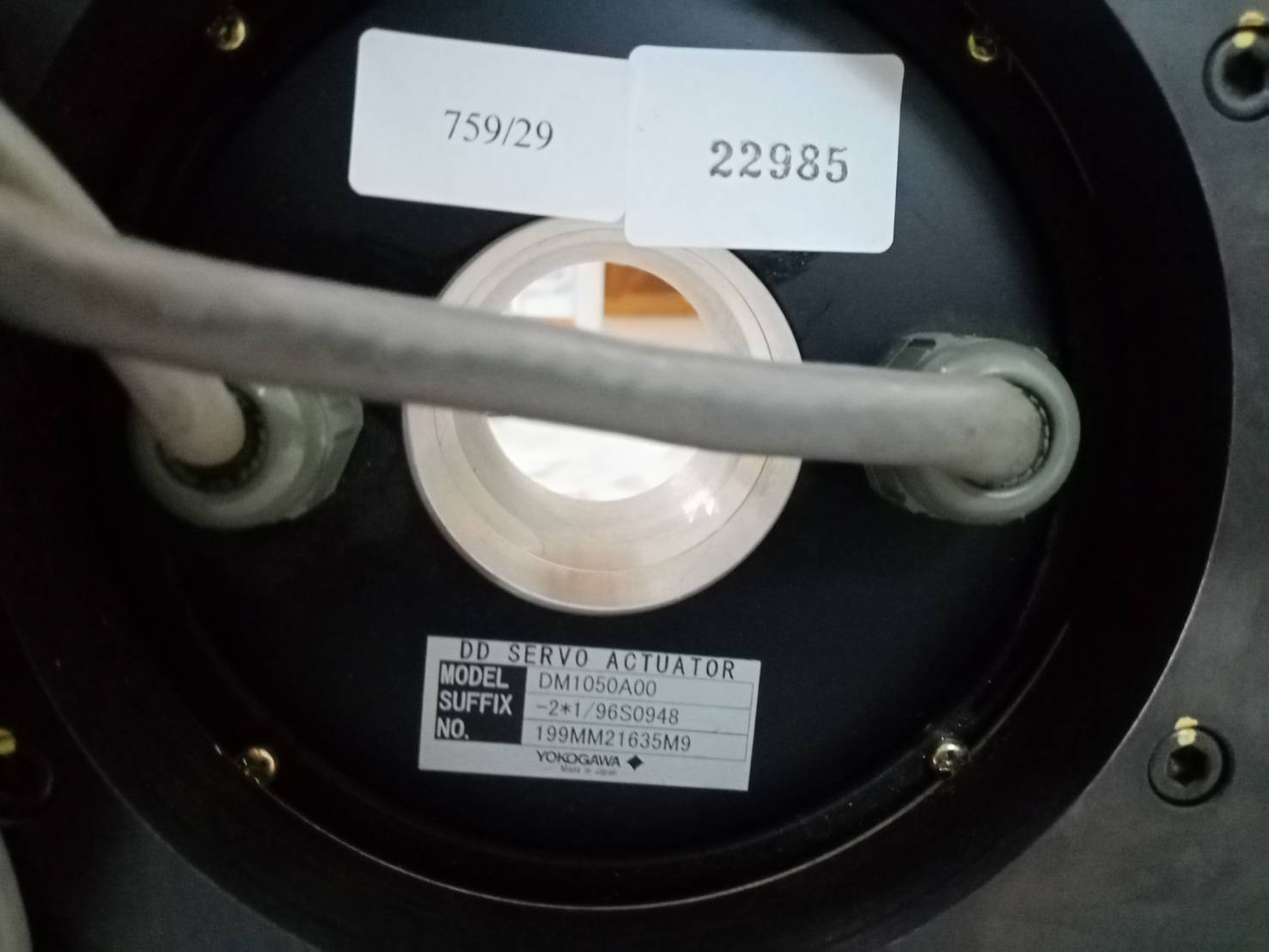 DM1050A00 SERVO MOTOR " YOKOGAWA "