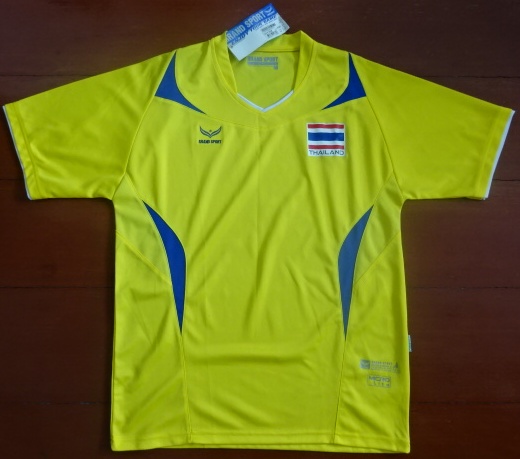 เสื้อฟุตบอล ทีมชาติไทย ชุดเหย้า ชุดลุยศึกเอเชี่ยนเกมส์ 2006 ใหม่ M-Size / THAILAND Football Shirt Home Kit Asian Games 2006 Jersey NEW M-Size
