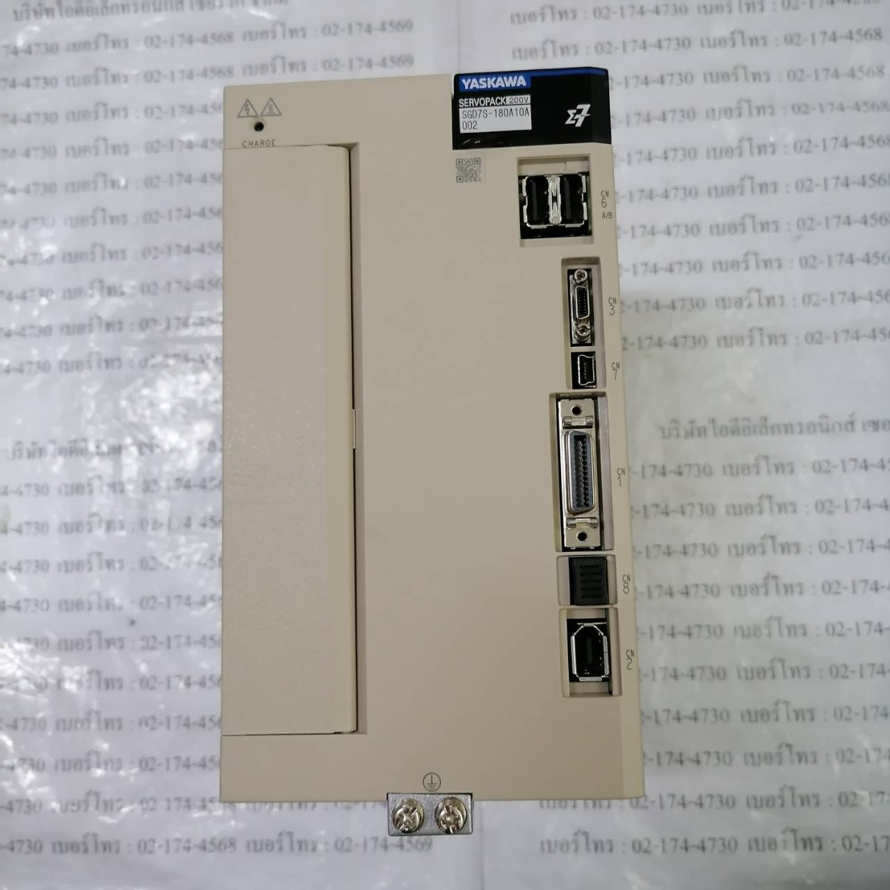 SGD7S-180A10A002 SERVO PACK " YASKAWA "