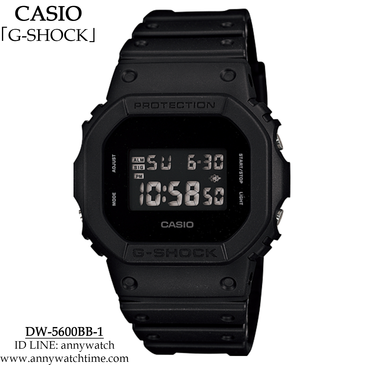 G-SHOCK DW-5600BB-1