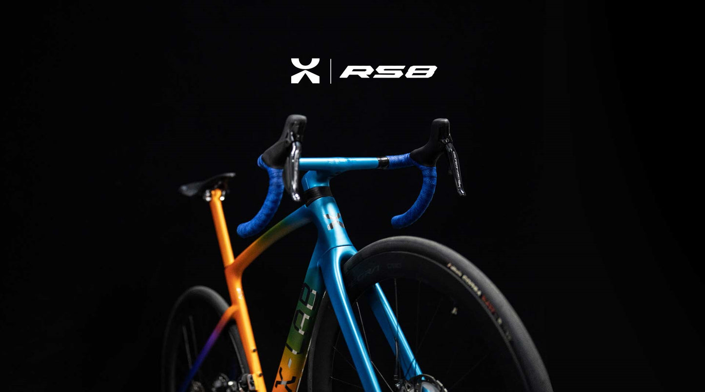 X-LAB RS8 Carbon Aero Road Bike Frame | T800 Carbon Fiber | Di2 / AXS Compatible | Lightweight 950g Frame | 2025 WorldTour Team Astana Qazaqstan