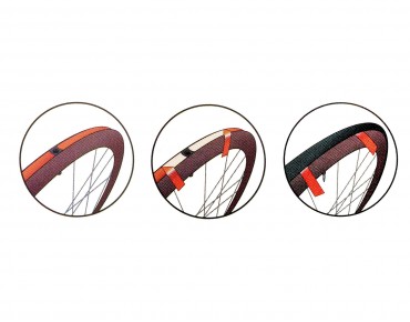เทปกาวสองหน้าสำหรับยางฮาล์ฟ Velox Jantex 14 tubular tape for carbon rims( สำหรับ 2 วง)