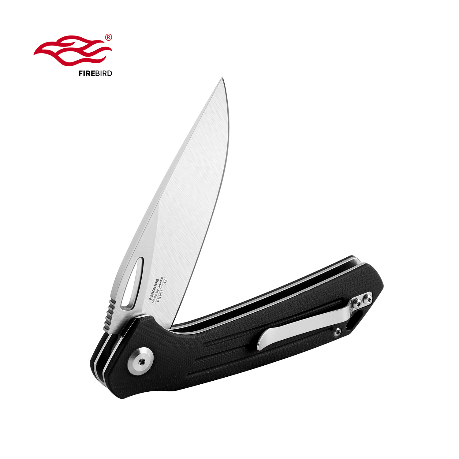 *NEW* มีดพับ Ganzo กานโซ่ รุ่น FH921-BK / D2 Steel / ของแท้ 100%