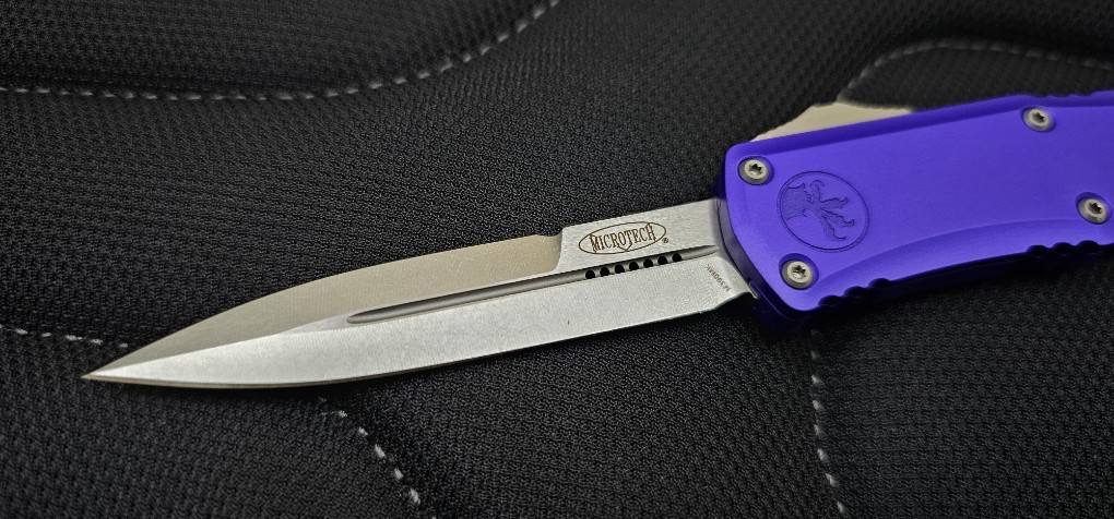 Microtech Automatic Pocket Knife Hera II Mini OTF Purple
