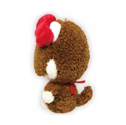 พวงกุญแจตุ๊กตาลิมิเต็ดที่รวมน่ารัก Monchhichi × Hello Kitty