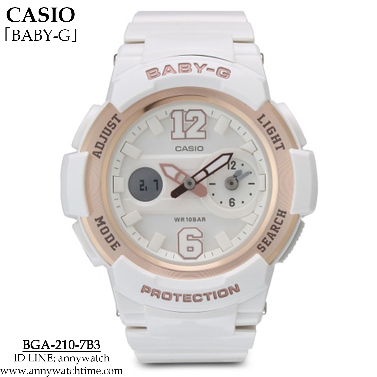 BABY-G BGA-210-7B3