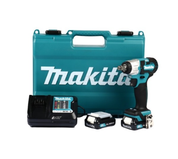 ชุดบล็อกไร้สาย 12 โวลต์ ขนาด 12.7 มม. (1/2 นิ้ว) Makita มากีต้า รุ่น TW161DWYE (แท้) ##