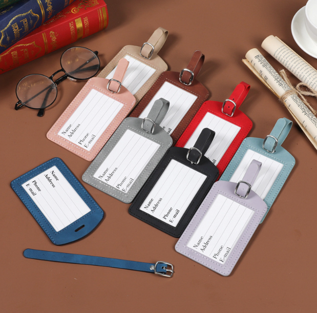 ป้าย Tag หนัง PU รุ่น XY-0023 ขนาด ก.7*ส.11.5 ซม.