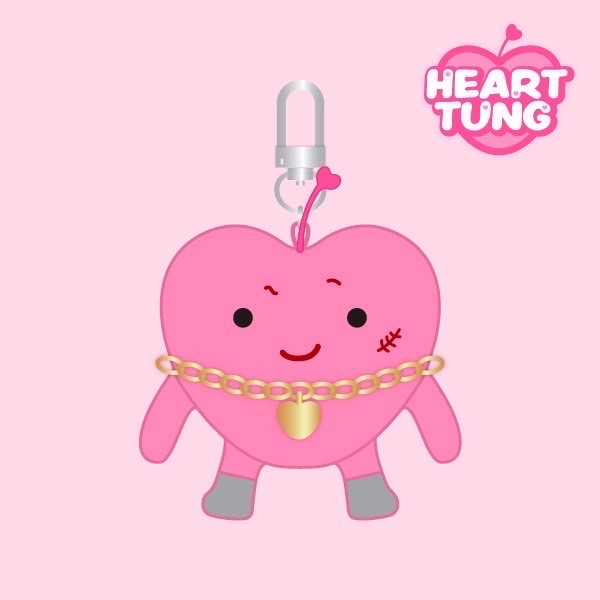 พวงกุญแจ Stray Kids - HEART TUNG KEYRING (PINK) [CASE 143] - เข้าไทย มค -