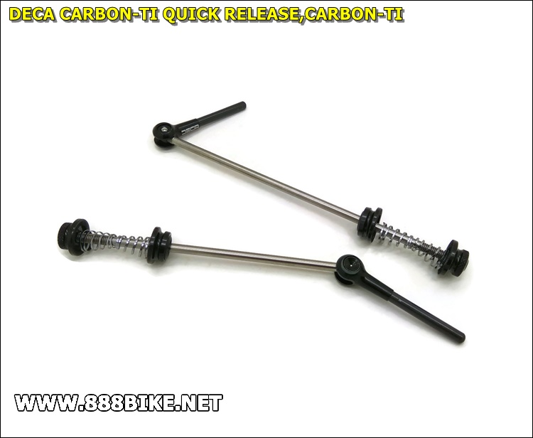 แกนปลดเร็ว DECA Carbon-Ti แกนไทเทเนียม 100/130,Deca100130