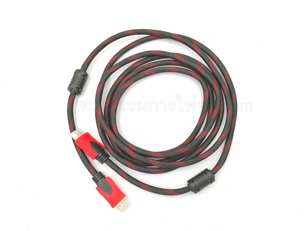 สาย HDMI V1.4 สายถักอย่างดี กันสัญญาณรบกวน