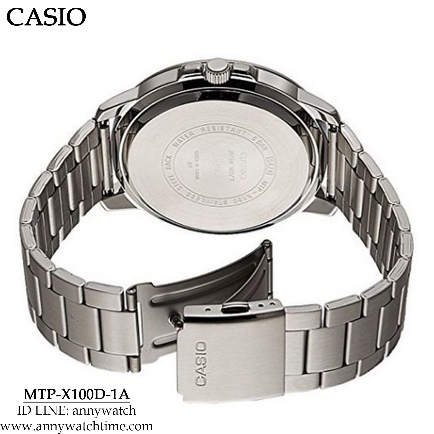 CASIO MTP-X100D-1A