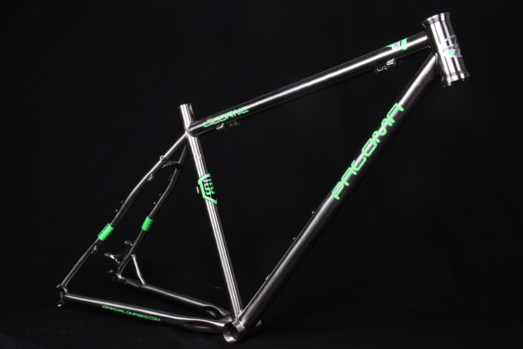 เฟรมจักรยาน PALOMA Licorne เหล็ก Reynolds 520 – สีไทเทเนียม 4 สี รองรับล้อ 26”/27.5” | เฟรมเสือภูเขาคลาสสิก น้ำหนักเบา