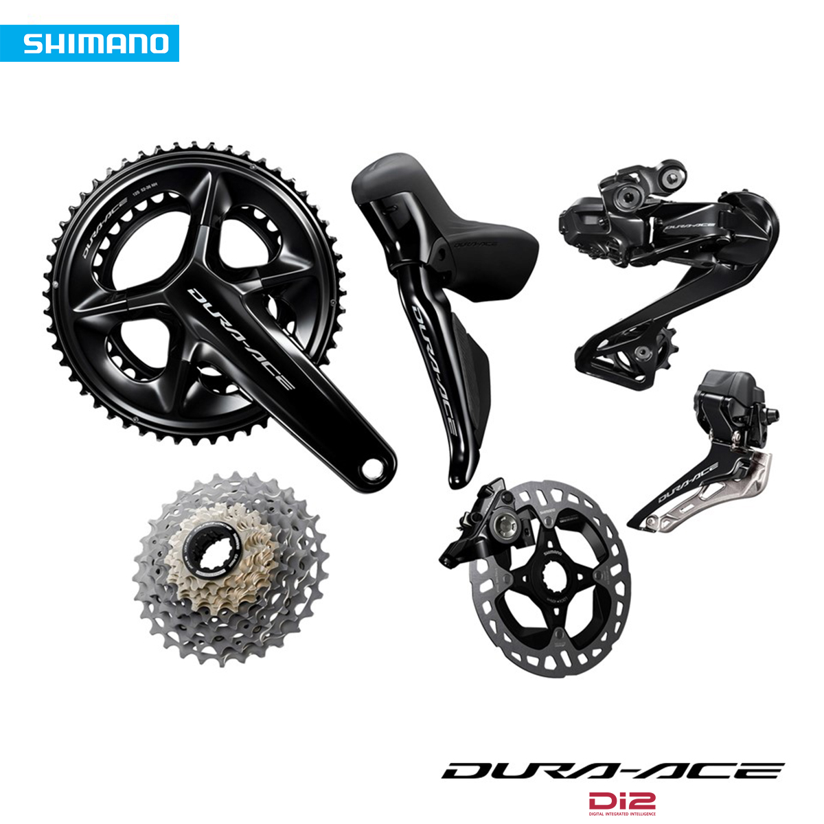 ชุดเกียร์ SHIMANO Dura-Ace GroupSet R9200 2*12 สปีด