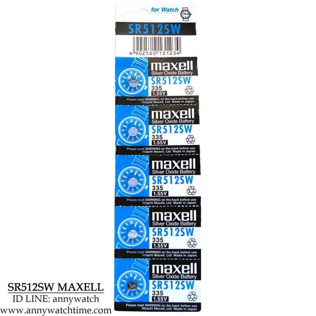 ถ่าน SR512SW MAXELL