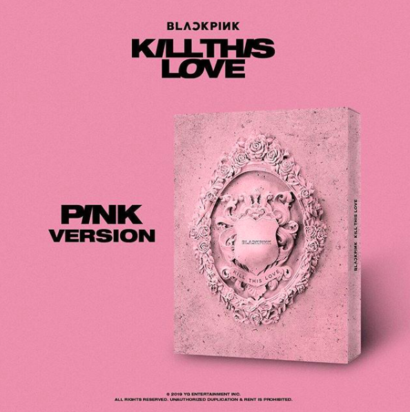 อัลบั้ม #BLACKPINK - Mini Album Vol.2 [KILL THIS LOVE] (PINK Ver.):ไม่มีโปสเตอร์