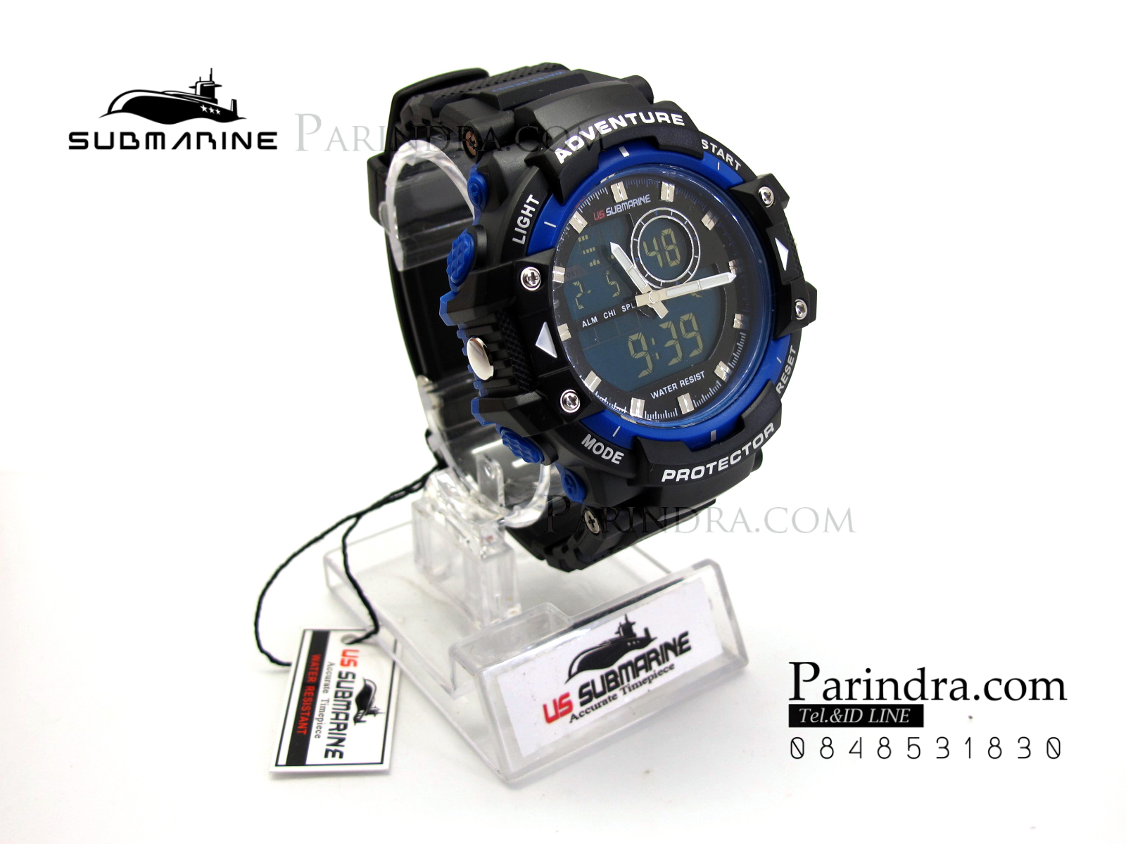 นาฬิกา US submarine TP3168M ดำ-น้ำเงิน