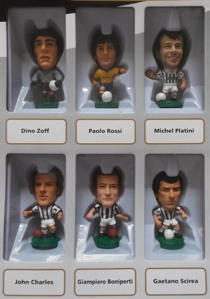ตุ๊กตาโมเดลนักฟุตบอล ทีมแพ็ค 12x สโมสรยูเวนตุส โครินเธียน โปรสตาร์ - Juventus Legends Pack 2007 ใหม่ / 12x JUVENTUS Football Club Corinthian ProStars Football Figure Team Pack - Juventus Legends Pack 2007 NEW