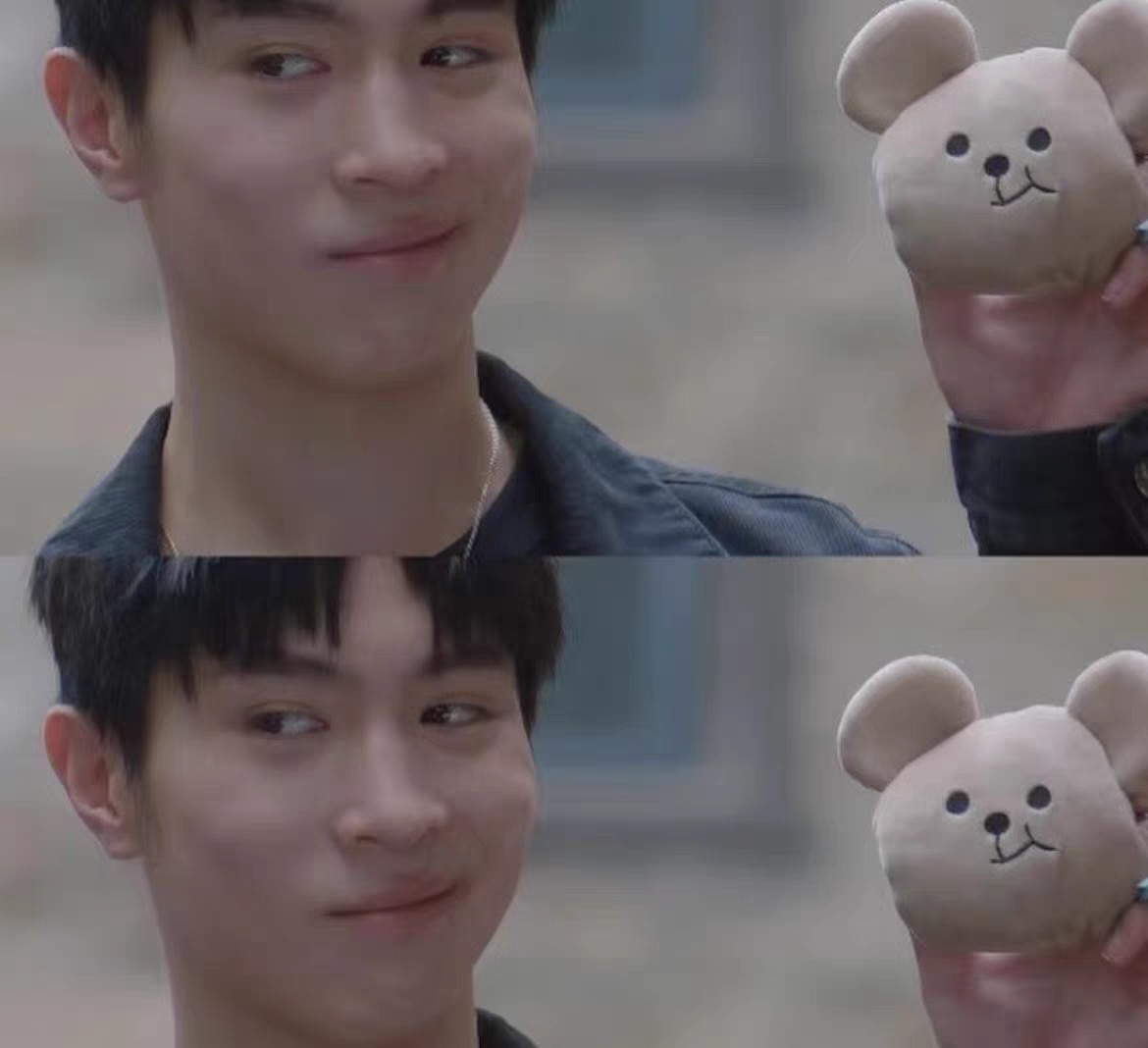 กระเป๋าตังค์น้องหมี แบบ ซางจื้อ จากซีรี่ย์ แอบรักให้เธอรู้