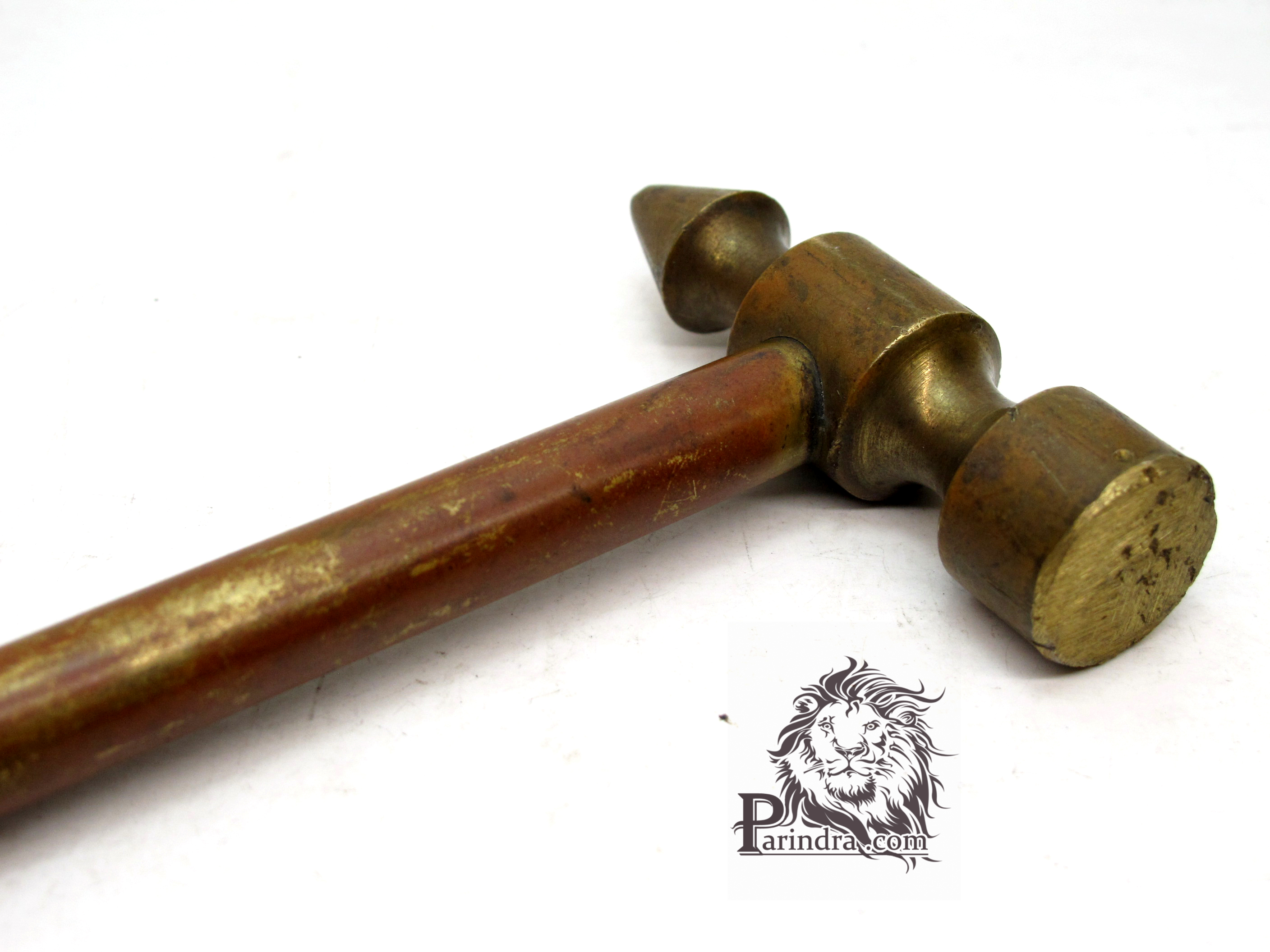 ค้อนทองเหลืองงานช่างทอง มีไขควงในด้าม