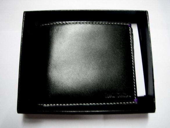 m-wallet 001 men wallet Paul Smith กระเป๋าสตางค์ผู้ชายพอลล์สมิท สีดำ หนังแท้จาก อิตาลี่ ราคาพิเศษ ถูกสุด ๆ ๆ ๆ