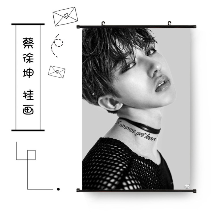 โปสเตอร์แขวนผนัง Cai Xu Kun - Idol Producer
