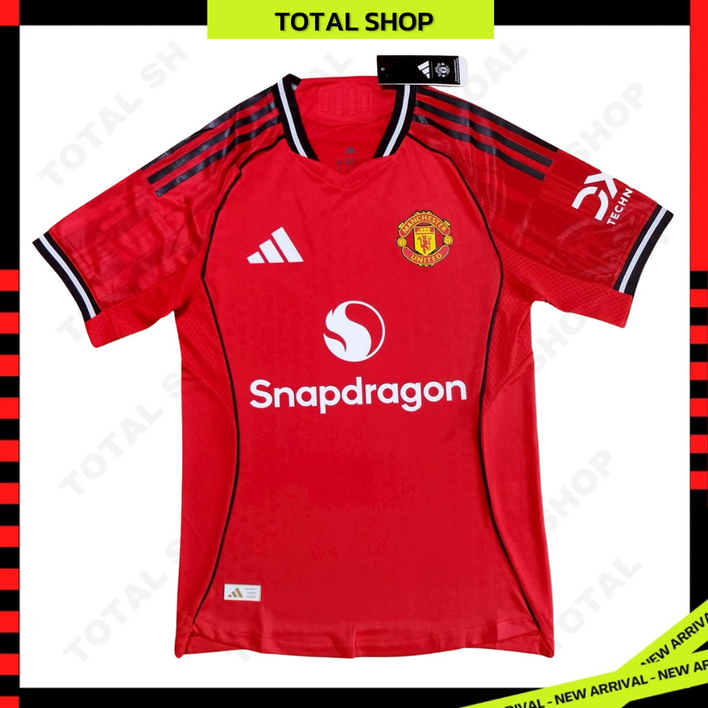 Manchester United 2025/26 Home Jersey Player Grade เสื้อแมนยู เหย้า ฤดูกาลใหม่ เกรดนักเตะ