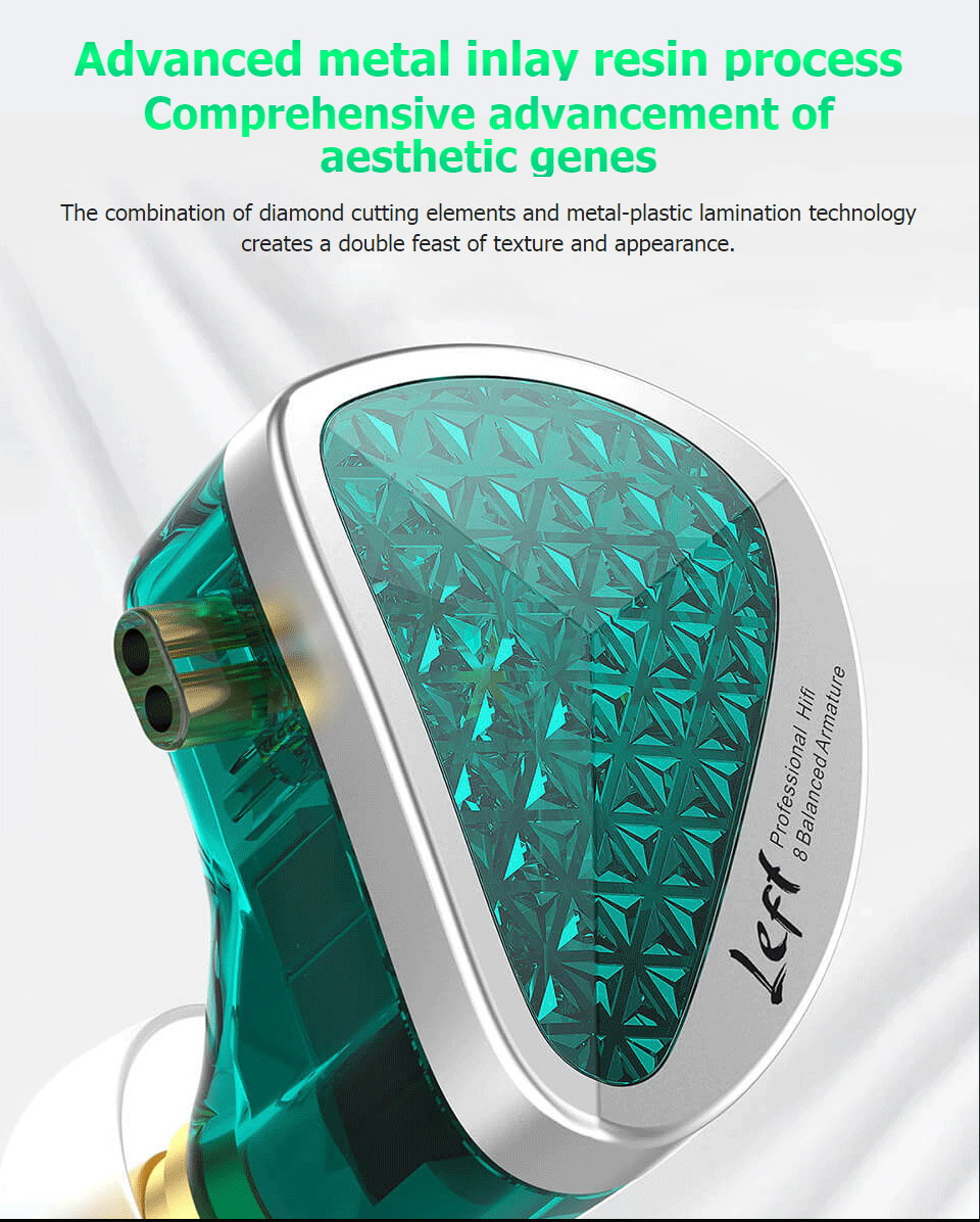 KZ AS16 PRO หูฟัง IEMs 8 ไดร์เวอร์ 8BA ประกันศูนย์ไทย