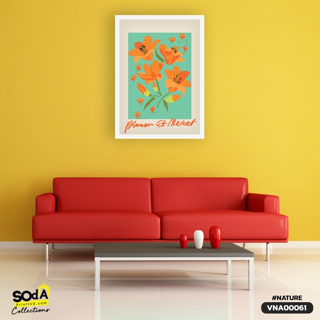 ภาพตกแต่งบ้านสำเร็จรูป Vintage Flower VNA00061 #SOdAcollection #ภาพตกแต่งบ้านสไตล์ธรรมชาติ #ธรรมชาติ #NATURE