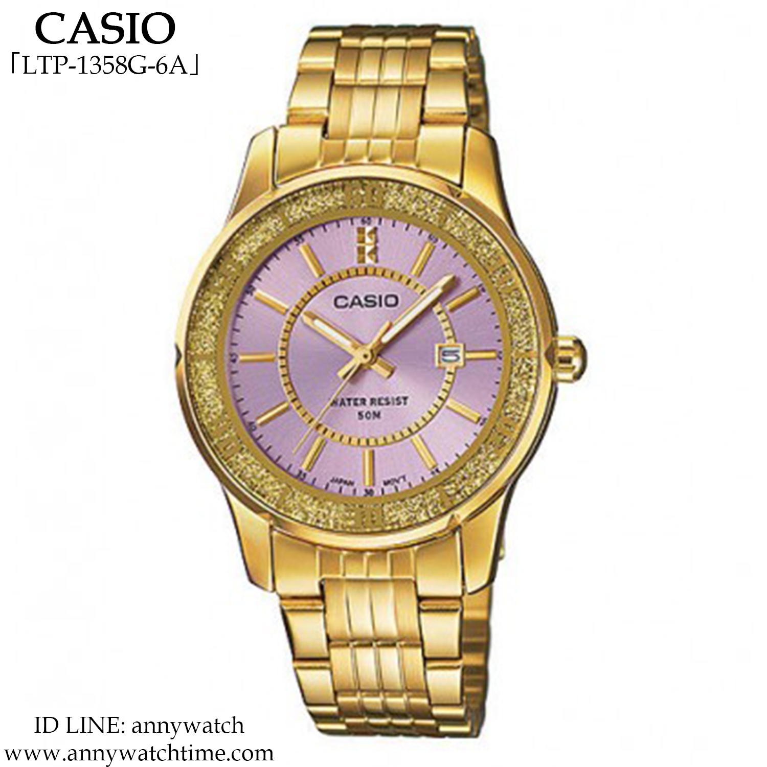 CASIO LTP-1358G-6A