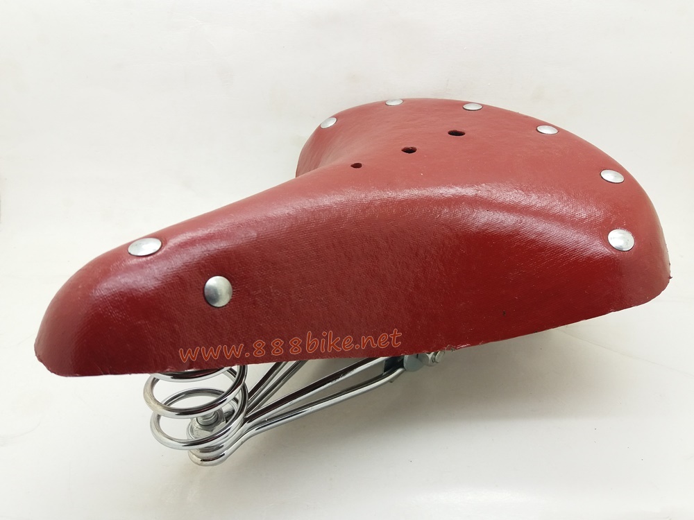 เบาะจักรยาน PVC SADDLE รุ่นโบราณ,TYSD7002