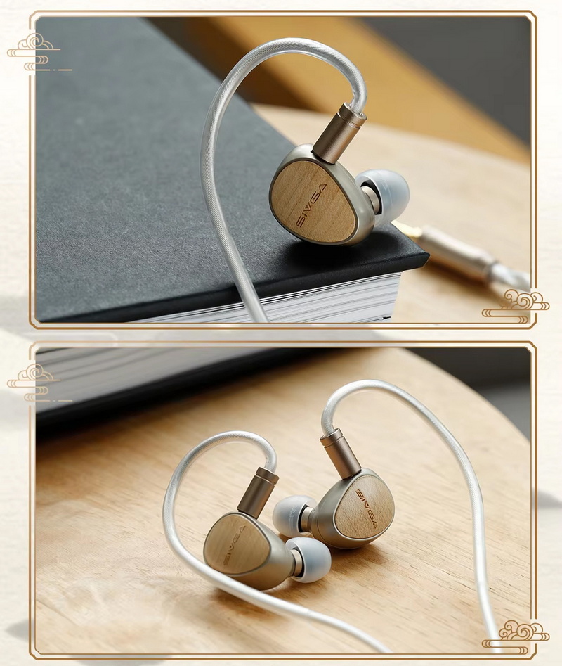 SIVGA Que หูฟัง IEMs ไดรเวอร์ไดนามิก ไดอะแฟรมชุบเบริลเลียม เบสหนักแน่นสมจริง ประกันศูนย์ไทย