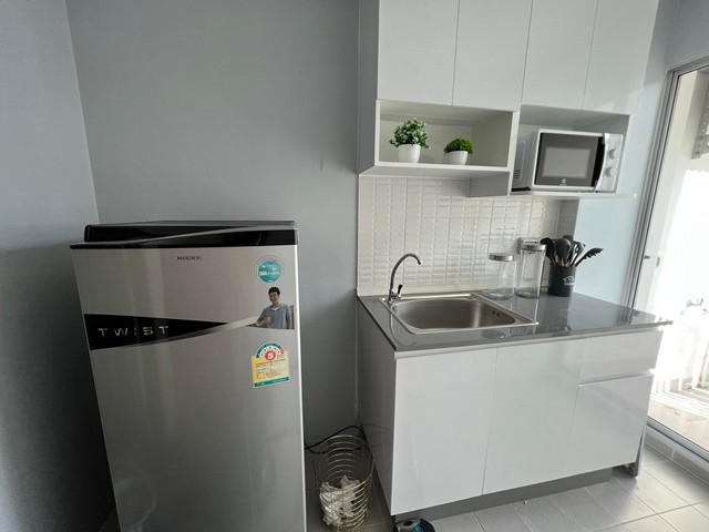 ให้เช่าคอนโด เดอะ คิทท์ ลำลูกกา คลอง 2 ตึกB1 ห้อง 28.5 ตรม.เฟอร์ครบ พร้อมอยู่ ใกล้โลตัส