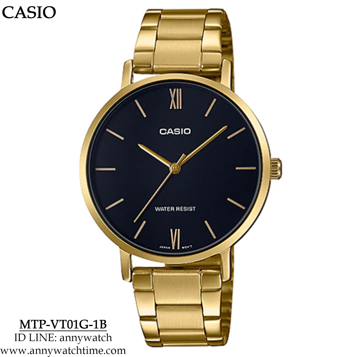 CASIO MTP-VT01G-1B