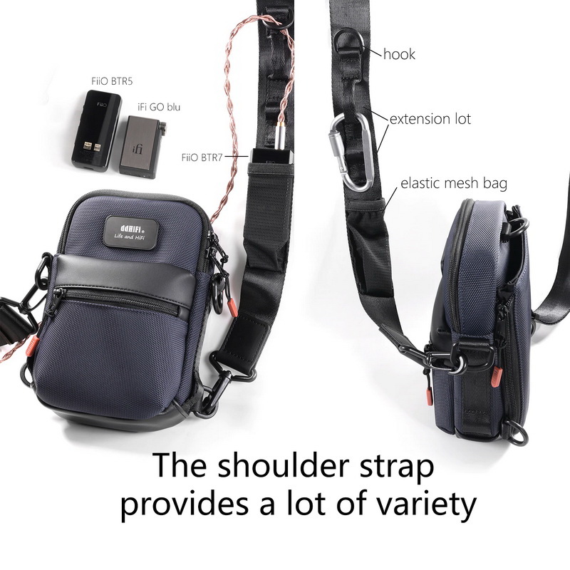 ขาย DD C2023 เคสกระเป๋าสารพัดประโยชน์ สำหรับ DAP, DAC, แอมป์บลูทูธ และ หูฟัง IEMs