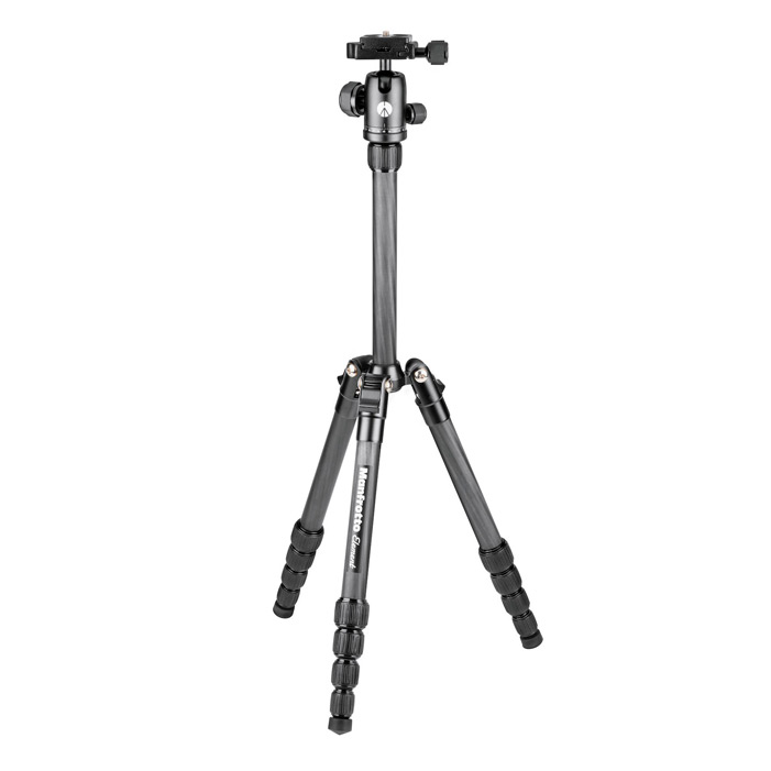 ขาตั้งกล้องคาบอนไฟเบอร์ Element Traveller Tripod Small with Ball Head, Carbon Fiber Black สีดำ MF-MKEL-S5CFB Manfrotto ประกันศูนย์ 5 ปี