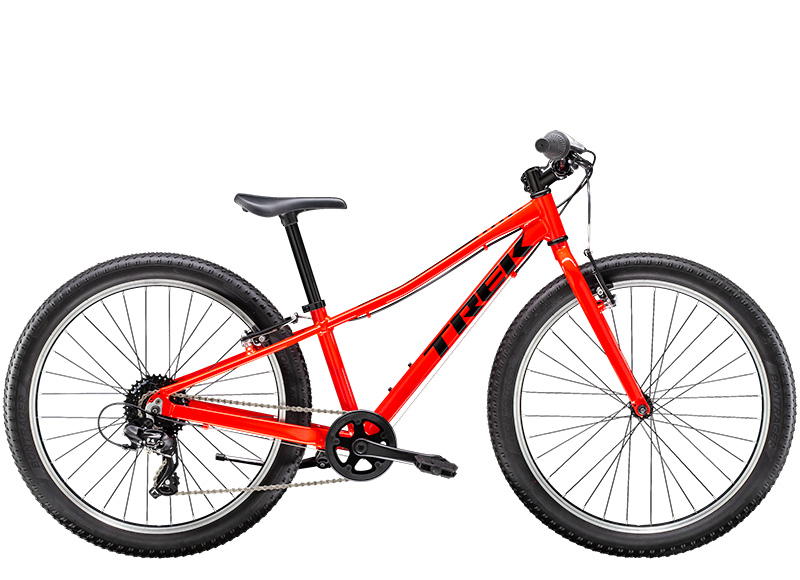 จักรยานเด็ก จักรยานเสือภูเขา TREK PRECALIBER 24" BOYS 1*8 Speed เฟรมอลู วงล้อ 24 นิ้ว, BTK20KPC24SB, 2022