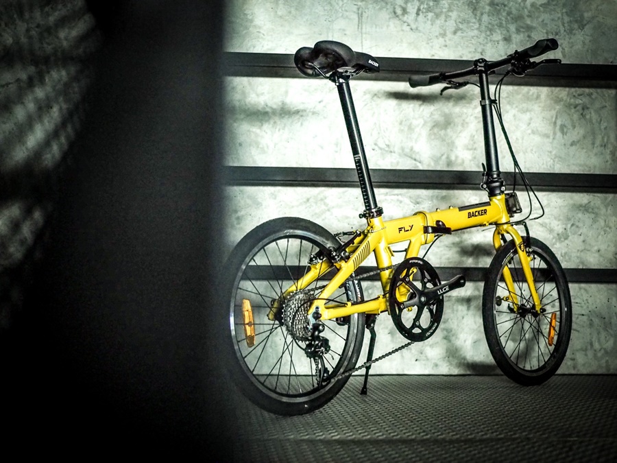 จักรยานพับได้ BACKER FLY 20" ALLOY FOLDING BIKES 1*9 สปีด SORA R3000 2021