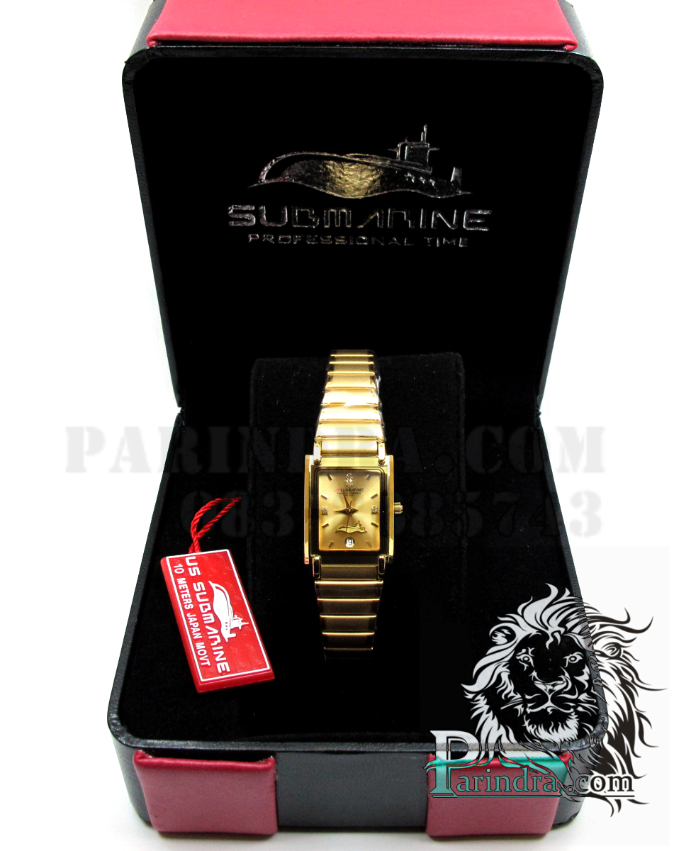 นาฬิกา U.S. submarine รุ่น S1002L สีทองล้วน